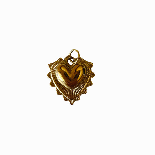 VINTAGE HEART CHARM