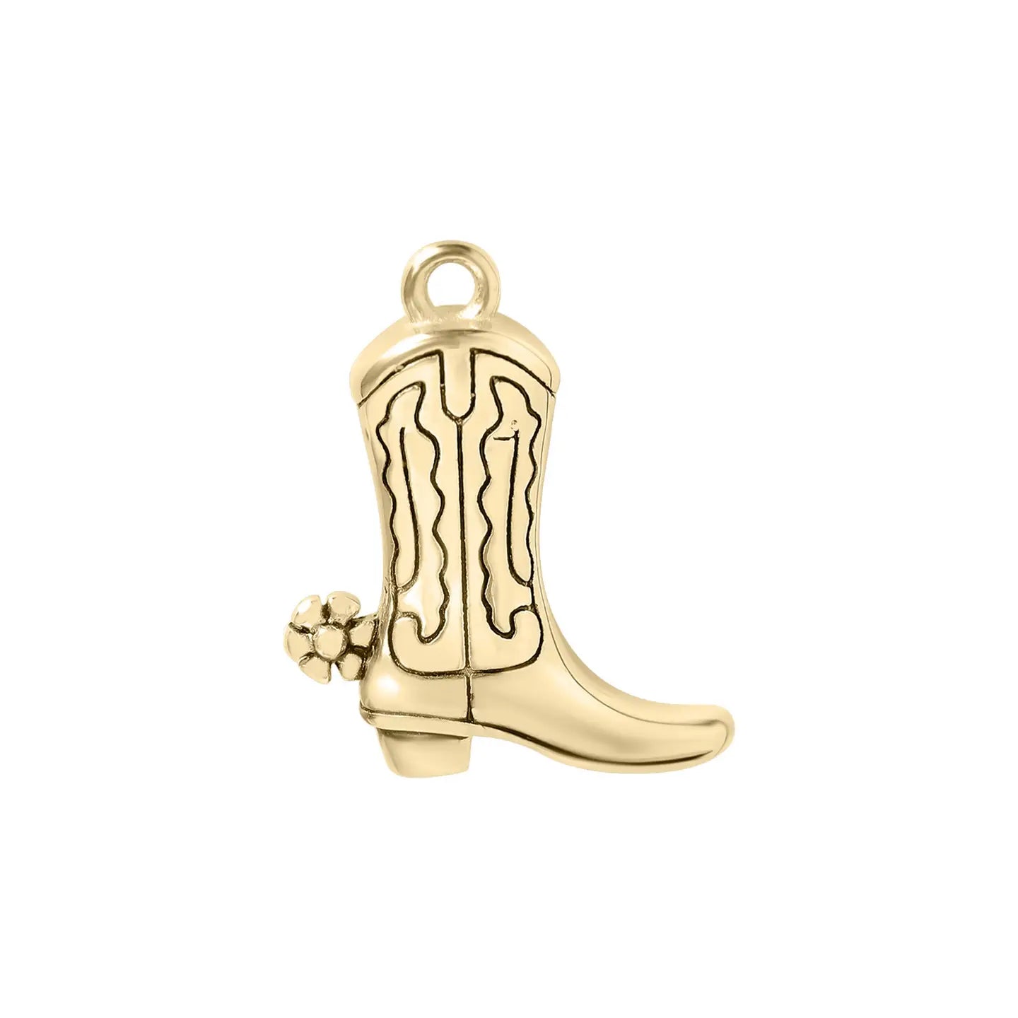 BLOOMING SPUR BOOT CHARM